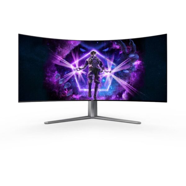 AOC Agon Pro 44.5-Inches OLED 240Hz 0.03ms Curved Gaming Monitor - Black | AG456UCZD