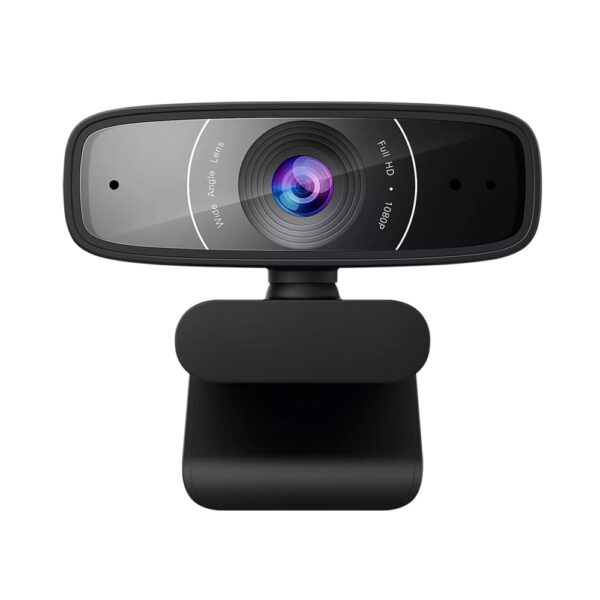 ASUS C3 Full HD 1080P Webcam with Adjustable Clip & Noise Reduction | 90YH0340-B2UA00