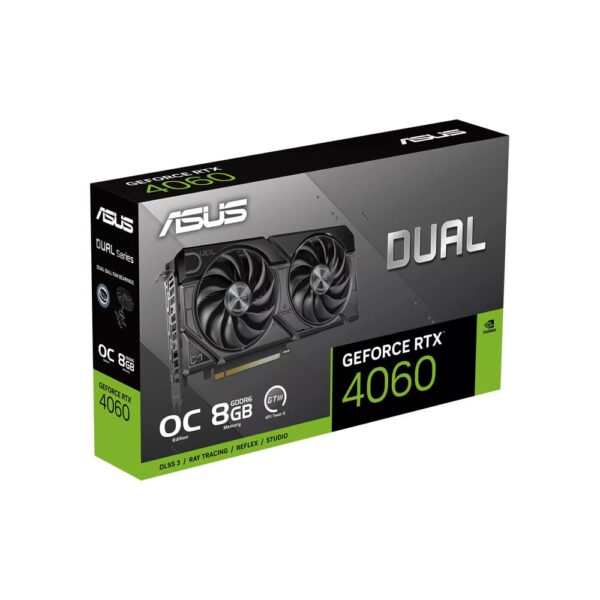 ASUS Dual GeForce RTX 4060 EVO OC Edition 8GB GDDR6 Graphics Card | 90YV0JC7-M0NA00 - Image 4