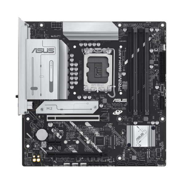 ASUS PRIME B860M-A WIFI DDR5 LGA 1851 Micro-ATX Motherboard - White | 90MB1JY0-M0EAY0 - Image 2