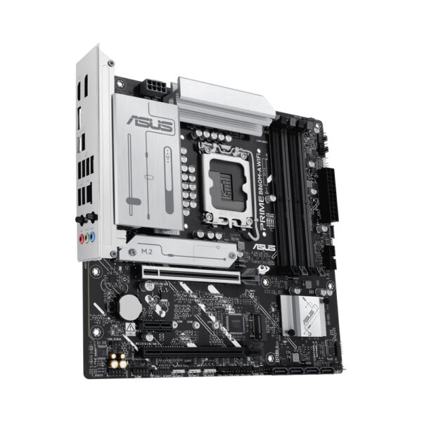ASUS PRIME B860M-A WIFI DDR5 LGA 1851 Micro-ATX Motherboard - White | 90MB1JY0-M0EAY0 - Image 3