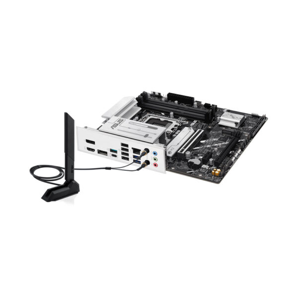 ASUS PRIME B860M-A WIFI DDR5 LGA 1851 Micro-ATX Motherboard - White | 90MB1JY0-M0EAY0 - Image 8
