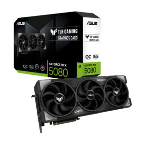 ASUS GeForce RTX 5080 16GB TUF Gaming OC GDDR7 PCI-Express Graphics Card