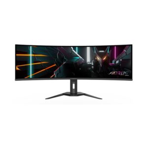 GIGABYTE Aorus 49-Inch Gaming Monitor CO49DQ DQHD OLED 144Hz 0.03ms - Black | CO49DQ-EK