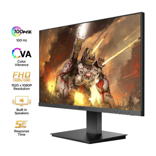 KOORUI 22-Inch Computer Monitor VA FHD 1920 x 1080 100Hz 5ms | 22N1 - Image 3