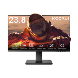 KOORUI 24-Inch Computer Monitor IPS FHD 1920 x 1080 100Hz 5ms | P02
