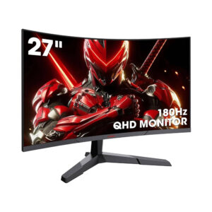 KOORUI 27-Inch Gaming Curved Monitor VA QHD 2560 x 1440 180Hz 1ms | 27E6QCA
