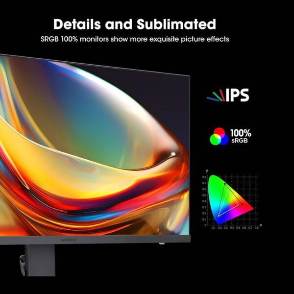 KOORUI 27-Inch Gaming Monitor IPS QHD 2560 x 1440 240Hz 1ms | 27E3QK - Image 4