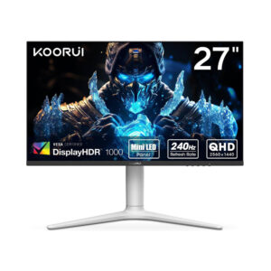 KOORUI 27-Inch Gaming Monitor VA QHD 2560 x 1440 240Hz 1ms | GN10