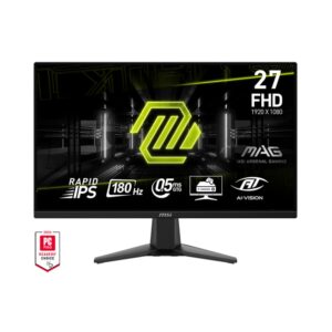 MSI MAG 275F 27-Inch Gaming Monitor FullHD IPS 180hz 0.5ms - Black | 9S6-3CE21M-009