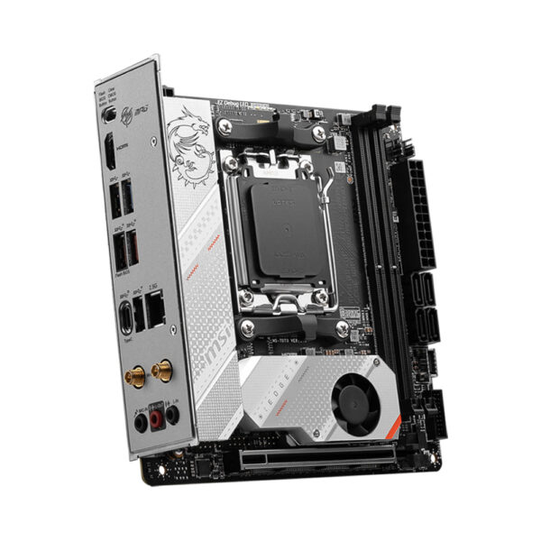 MSI MPG B650I Edge WiFi DDR5 AM5 Mini-ITX Motherboard - Black | 911-7D73-008 - Image 3