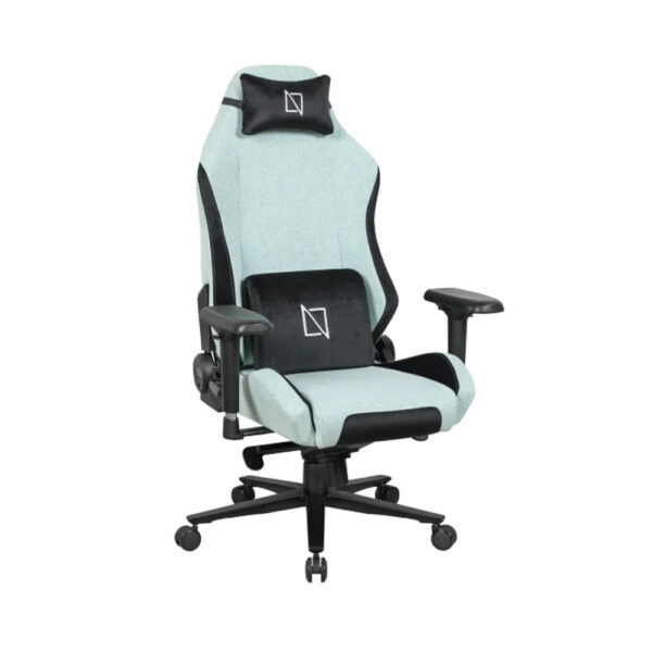 NAVO Apex Core Soft Fabric Gaming Chair - Arctic Blue - Image 2