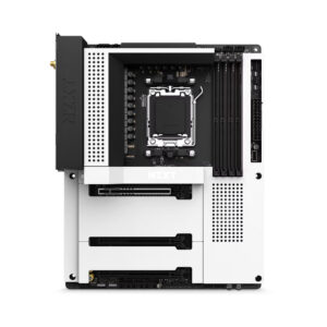 NZXT N7 B650E AM5 ATX Motherboard - White | N7-B65XT-W1