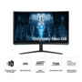 SAMSUNG 32-Inch Odyssey Neo G8 Curved Gaming Monitor 4K UHD 3840 x 2160 Quantum HDR2000 1ms (GtG) 240Hz | LS32BG850NMXUE - Image 5