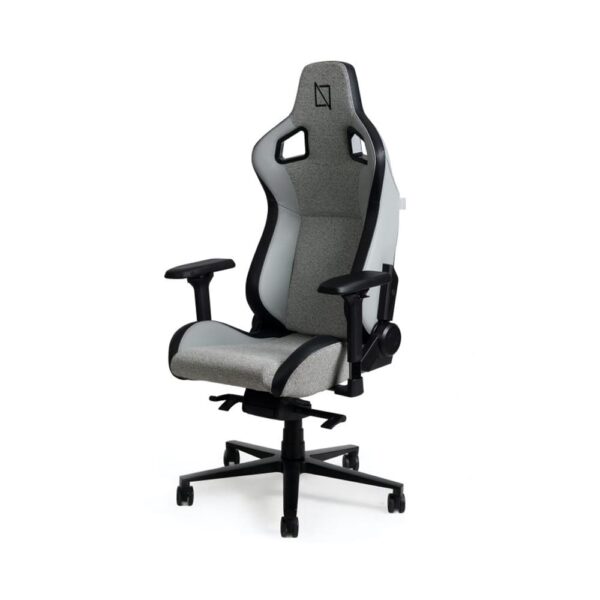 NAVO Apex Air Fusion Weave Gaming Chair - Light Grey - Image 3