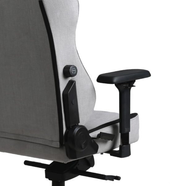 NAVO Apex Chair Soft Fabric Gaming Chair - Carbon White - Image 3