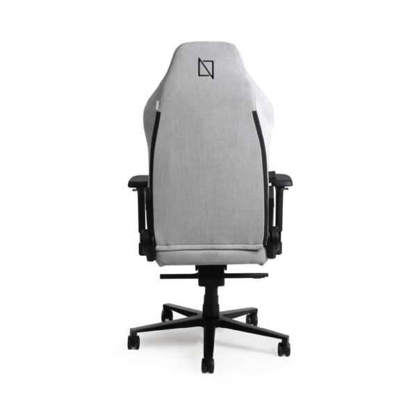 NAVO Apex Chair Soft Fabric Gaming Chair - Carbon White - Image 2