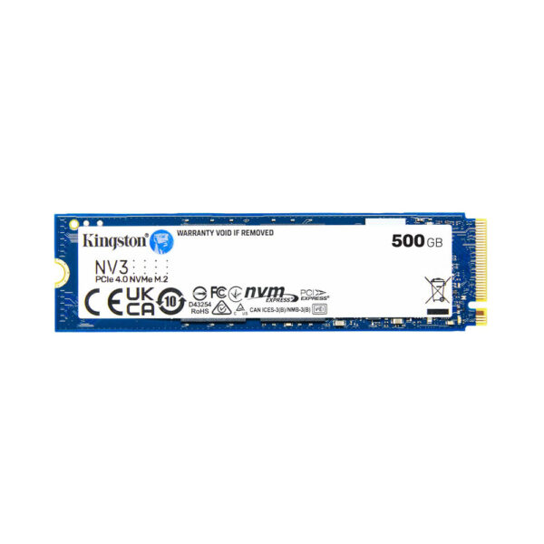 KINGSTON NV3 NVMe M.2 PCIe 4.0 SSD – High-Speed Storage in 500GB | SNV3S/500G - Image 2