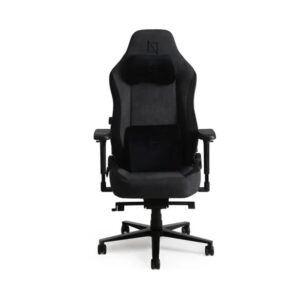 NAVO Apex Chair Soft Fabric Gaming Chair - Carbon Black