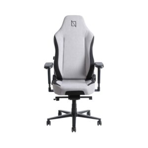 NAVO Apex Chair Soft Fabric Gaming Chair - Light Grey
