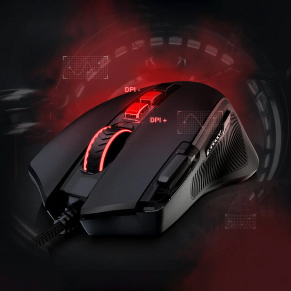 REDRAGON M612 Predator RGB Gaming Mouse | M612-RGB - Image 3