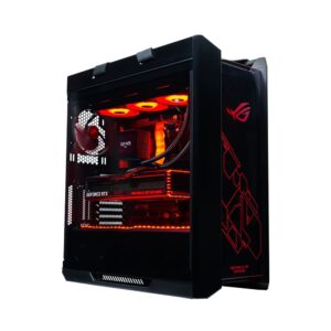 GAME SEKRET Nexus Ultima Gaming PC - AMD Ryzen 9-9950X3D | RTX 5080 16GB GPU | 128GB DDR5 RAM | 990 Pro 2TB SSD + 4TB HDD | 360mm w/LCD Liquid Cooler | Desktop Computer