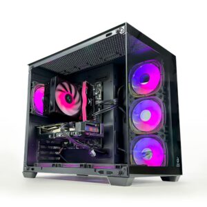 GAME SEKRET Infiniti Gaming PC - Core i5-14400(F) | RTX 4060 8GB GPU | 32GB D4 RAM | 2TB SSD + 2TB HDD | ARGB Air Cooler | Desktop Computer