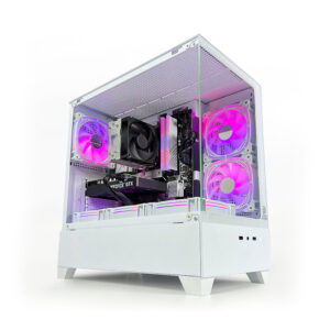 GAME SEKRET Rook IX Gaming PC - Core i5-12400(F) | RTX 3050 6GB GPU | 16GB DDR4 RAM | 1TB SSD | Air Cooler | Desktop Computer