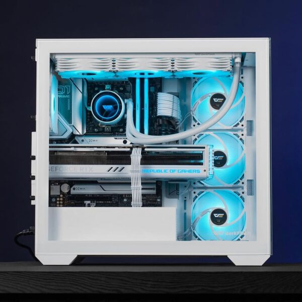 GAME SEKRET Max 4070S Gaming PC - Intel Core i9-13900K(F) | RTX 4070 Super 12GB GPU | 32GB DDR5 RAM | 990 Pro 2TB SSD | 240mm Liquid Cooler | Desktop Computer - Image 2