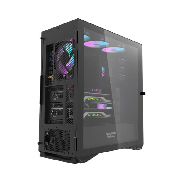 Battlestar Gaming PC - Core i7-12700(F) | RTX 4060 8GB | 16GB DDR4 RAM | 2TB SSD + 2TB HDD | ARGB Air Cooler | Desktop Computer Tower - Image 2