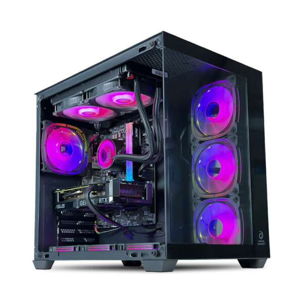 GAME SEKRET Deluxe Pro Gaming PC - Core i5-14600K(F) | RTX 4060 8GB | 32GB D4 RAM | 1TB SSD + 1TB HDD | 240mm AIO Liquid Cooler | Desktop Computer - Image 2
