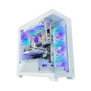 Battlestar 4070Ti Super Gaming PC - Core i7-12700(F) | RTX 4070Ti Super 16GB | 32GB DDR4 RAM | 2TB SSD + 2TB HDD | 240mm Liquid Cooler | Desktop Computer