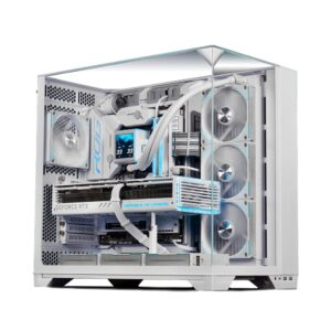GAME SEKRET Pegasus Gaming PC - AMD Ryzen 9-9950X | RTX 5070Ti 16GB GPU | 32GB DDR5 RAM | 1TB NV3 M.2 NVMe SSD + 1TB HDD | 240mm Liquid Cooler | Desktop Computer