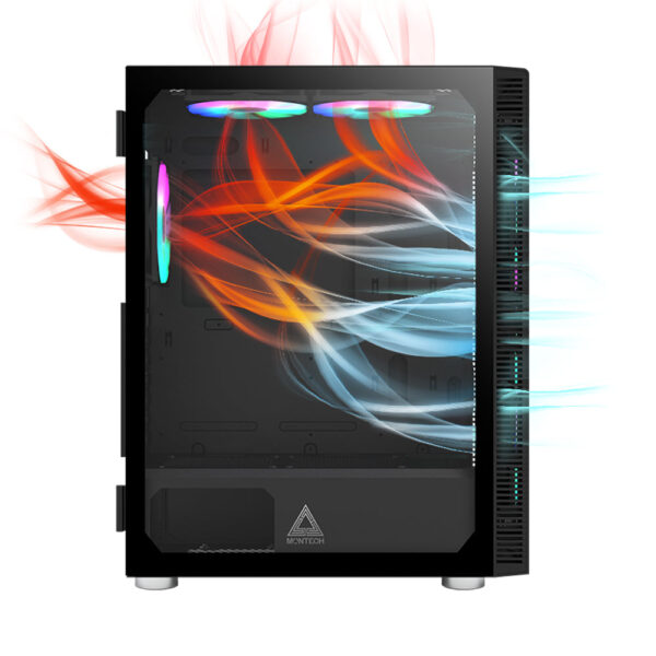 GAME SEKRET Apex Gaming PC - Core i5-13400(F) | RTX 4060Ti 8GB | 32GB D4 RAM | 1TB SSD | ARGB Air Cooler | Desktop Computer - Image 3