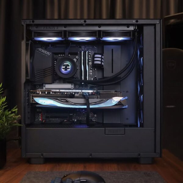 GAME SEKRET Blade 4070Ti Gaming PC - Intel Core i9-13900KS | RTX 4070Ti 12GB GPU | 64GB DDR5 RAM | 2TB SSD + 2TB HDD | 360mm Liquid Cooler | Desktop Computer - Image 2