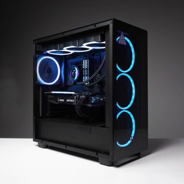 GAME SEKRET Blade 4070Ti Gaming PC - Intel Core i9-13900KS | RTX 4070Ti 12GB GPU | 64GB DDR5 RAM | 2TB SSD + 2TB HDD | 360mm Liquid Cooler | Desktop Computer - Image 3
